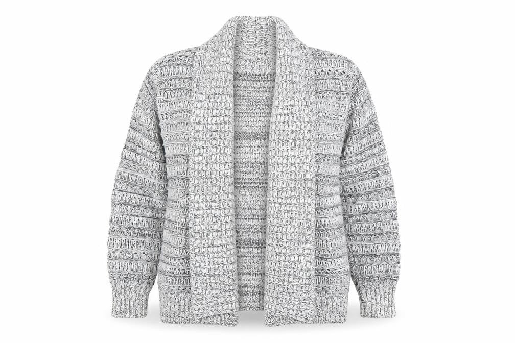 Lady ice Womens White   Cardigan Jumper Size M