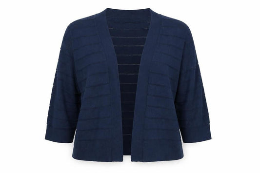Tu Womens Blue Striped  Cape Jumper Size 18
