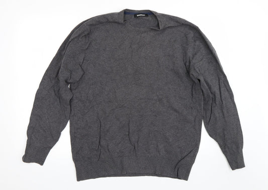 Goodsouls Mens Grey   Pullover Jumper Size L