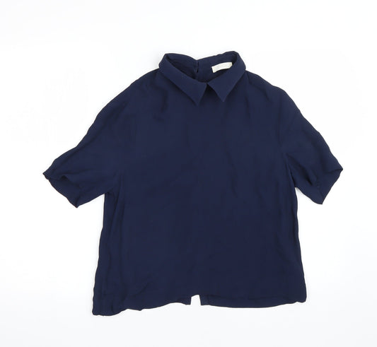 2nd Day Womens Blue   Basic Blouse Size 6