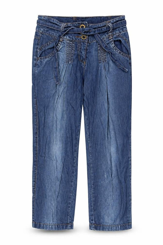 George Girls Blue   Capri Jeans Size 7-8 Years