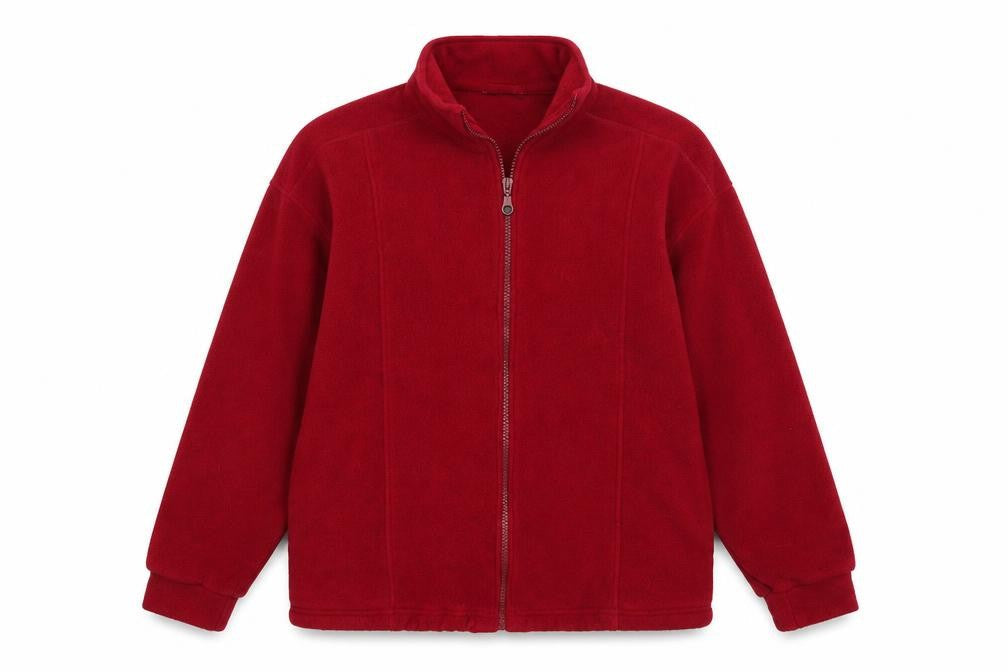 St Micheal Womens Red   Full Zip Sweatshirt Size 14