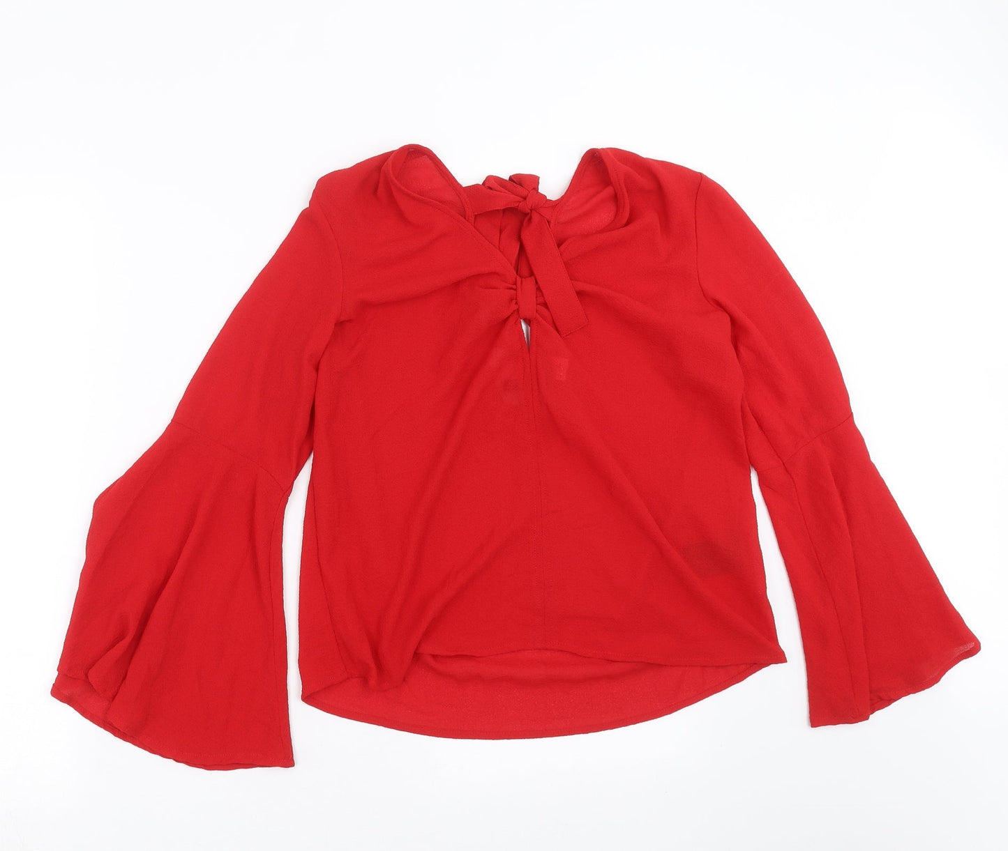 Divided by H&M Womens Red   Basic Blouse Size 8