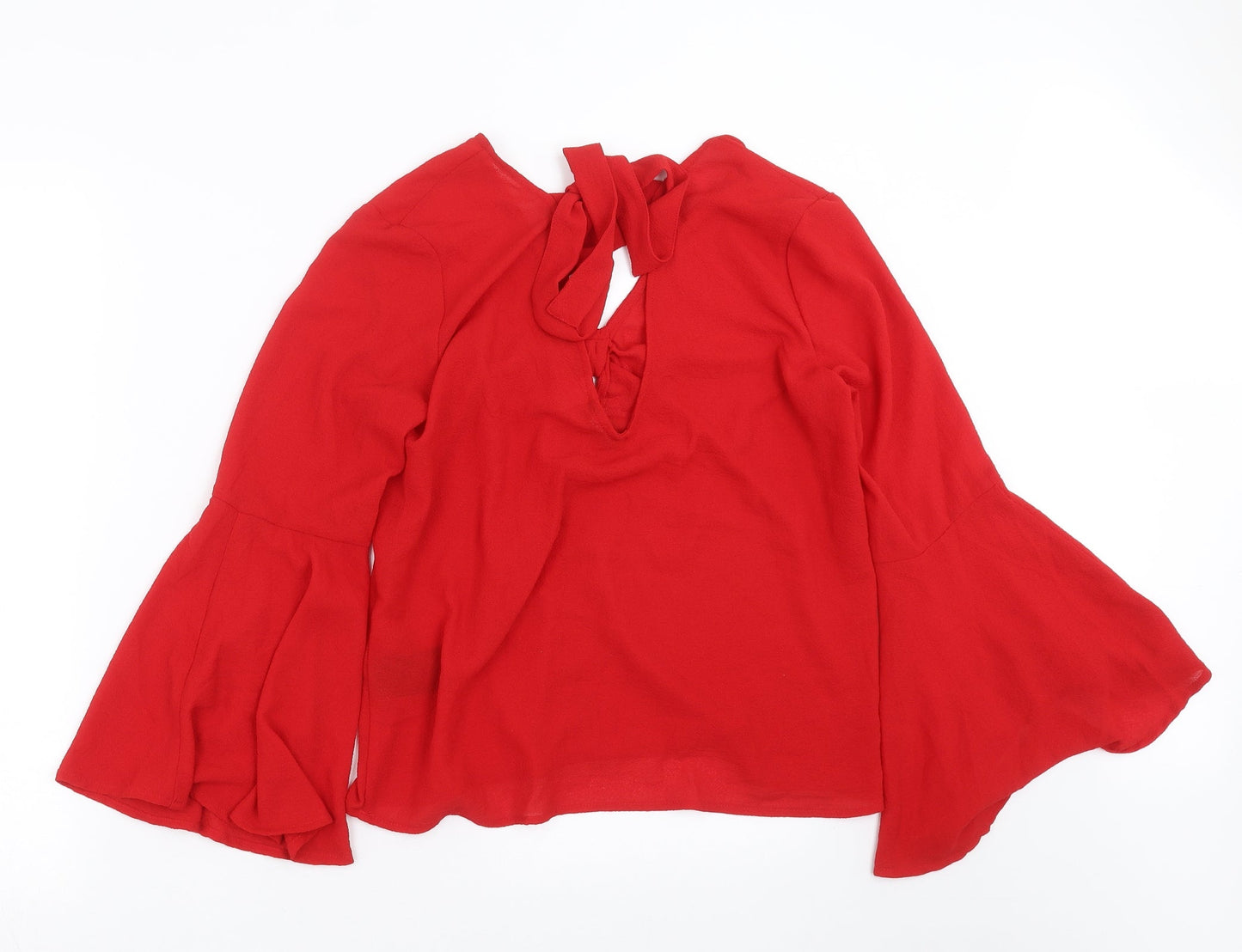Divided by H&M Womens Red   Basic Blouse Size 8