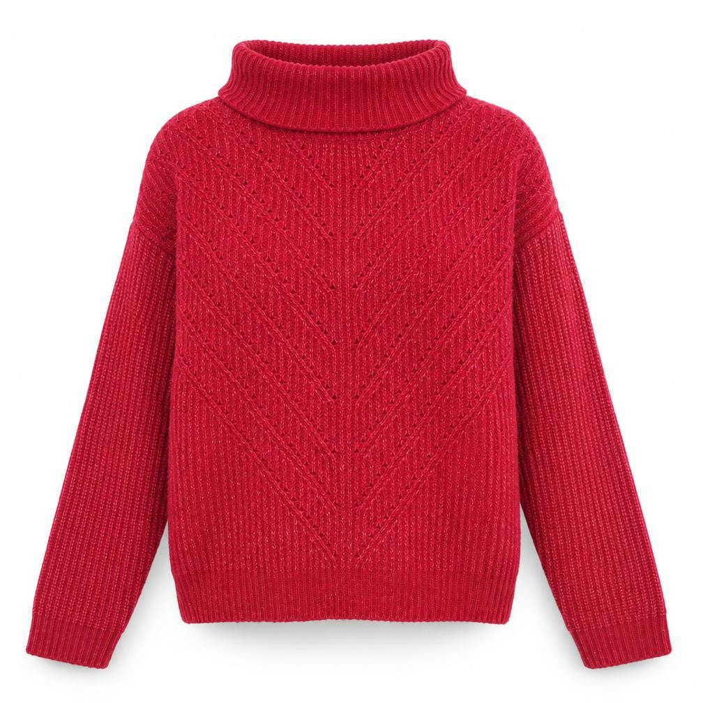 Yessica Womens Pink  Knit Pullover Jumper Size S