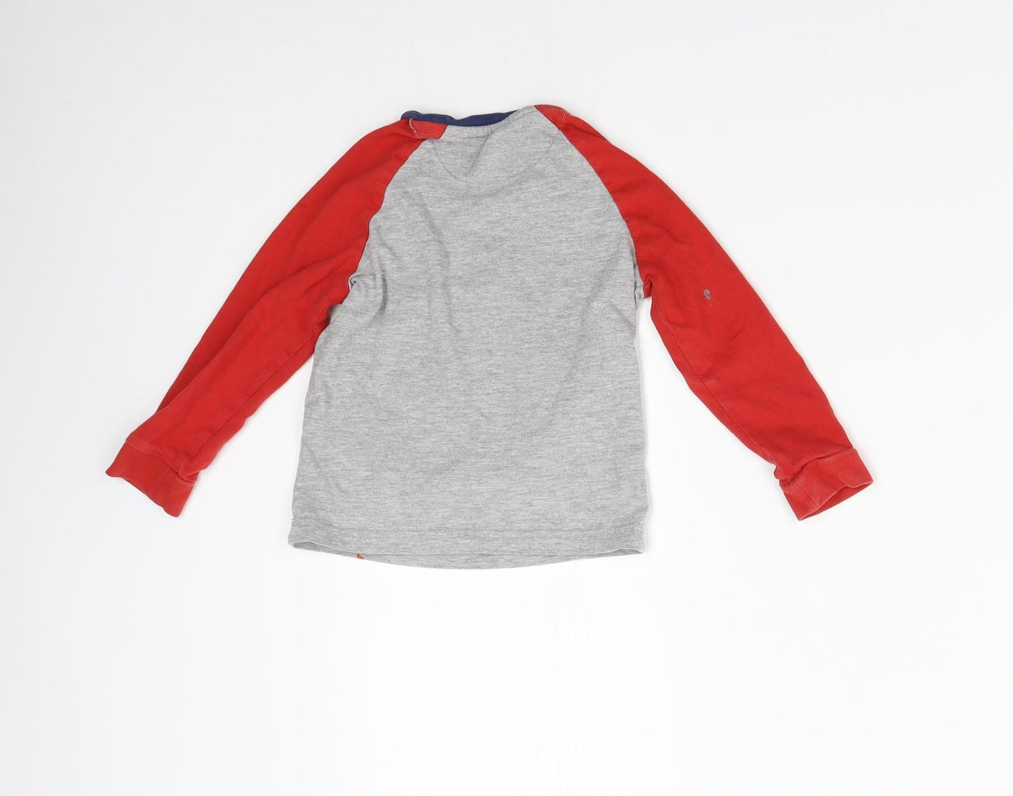 M&S Baby Multicoloured Solid   Pyjama Top Size 18-24 Months  - Reindeer