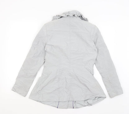 Per Una Womens Grey   Jacket Blazer Size 10