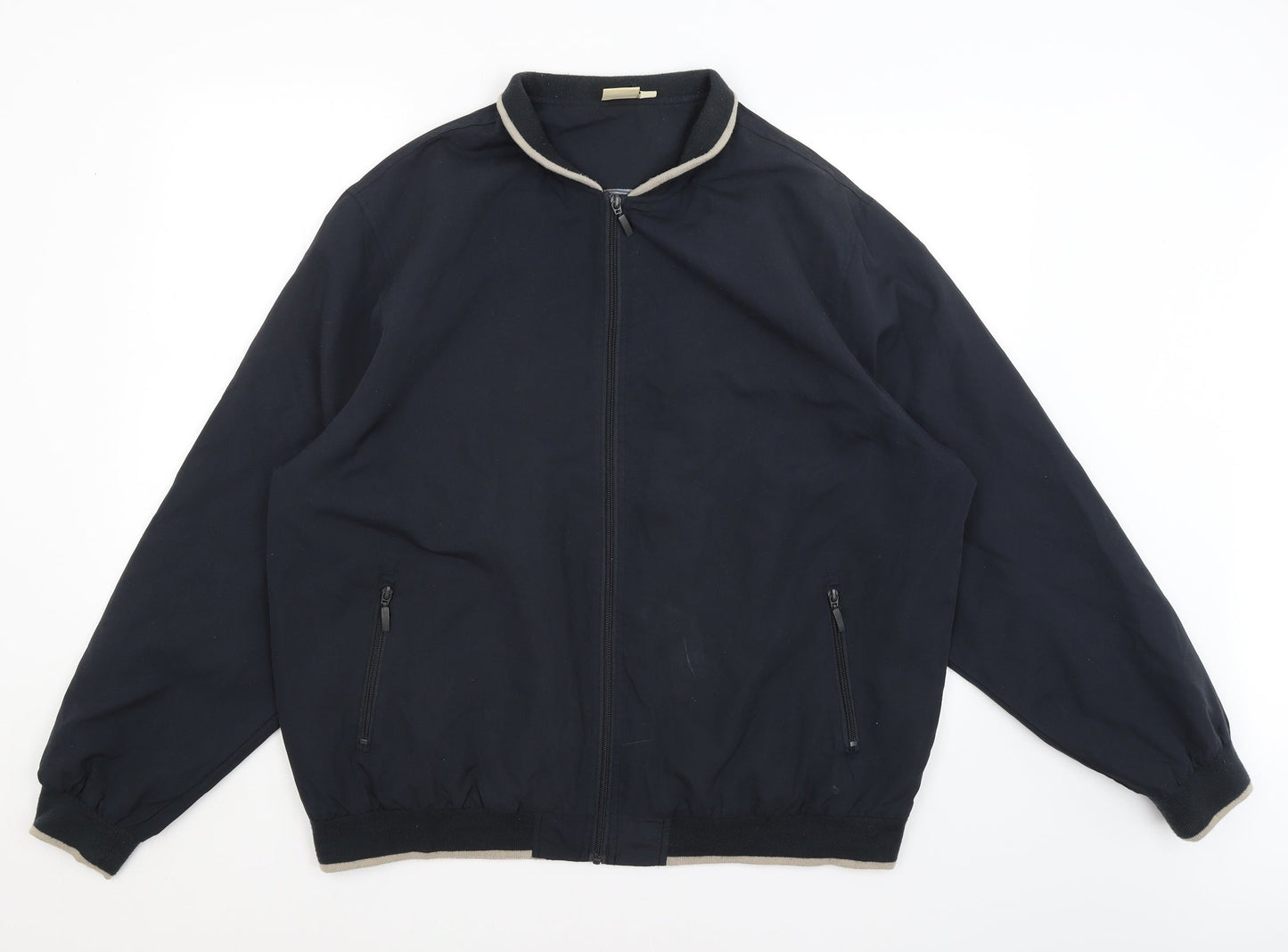 Chums Mens Blue   Rain Coat Coat Size L