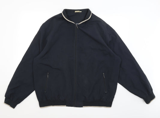 Chums Mens Blue   Rain Coat Coat Size L