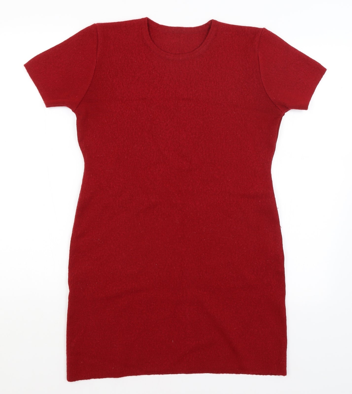 Preworn Womens Red   T-Shirt Dress  Size XS
