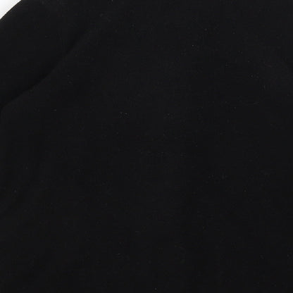 Tu Boys Black   Full Zip Jumper Size 10 Years