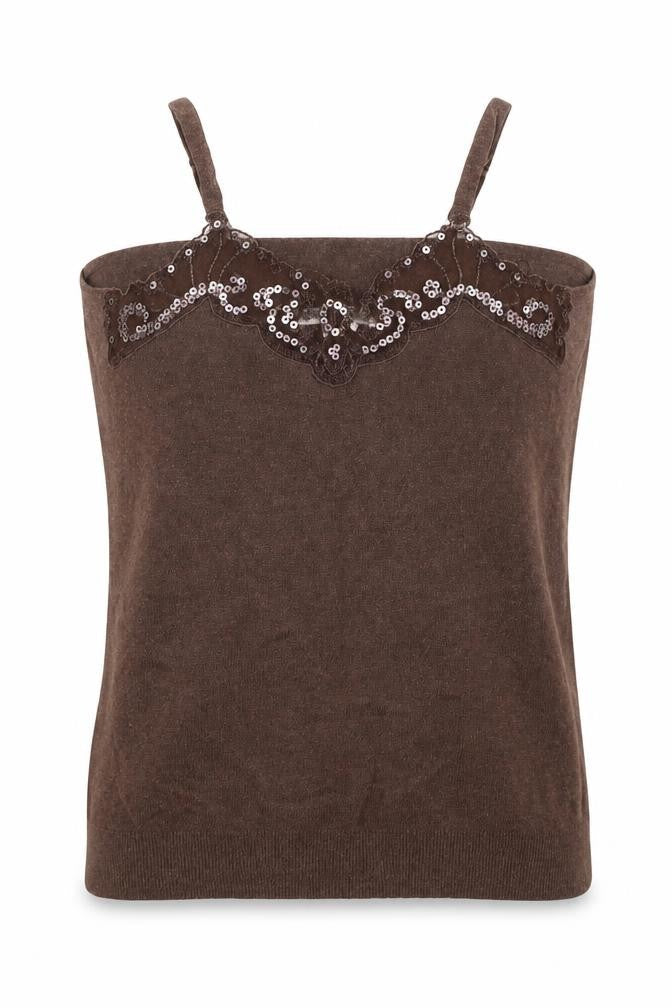 Queens Park Womens Brown   Basic Tank Size XL