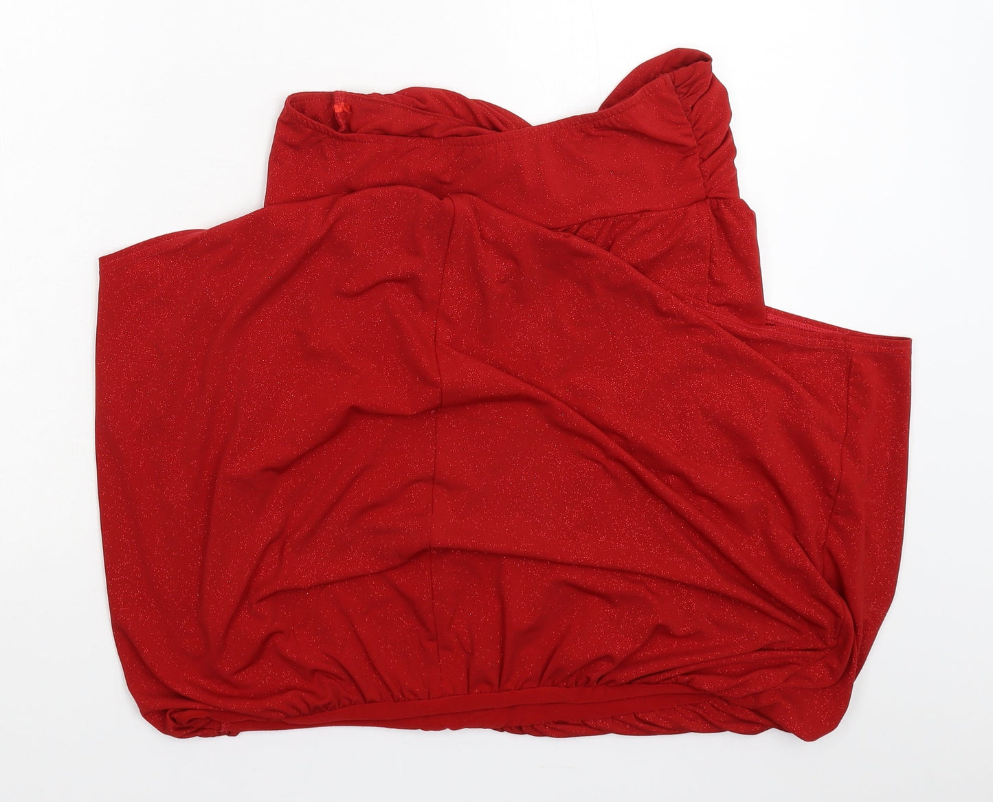 South Womens Red   Basic Blouse Size 12
