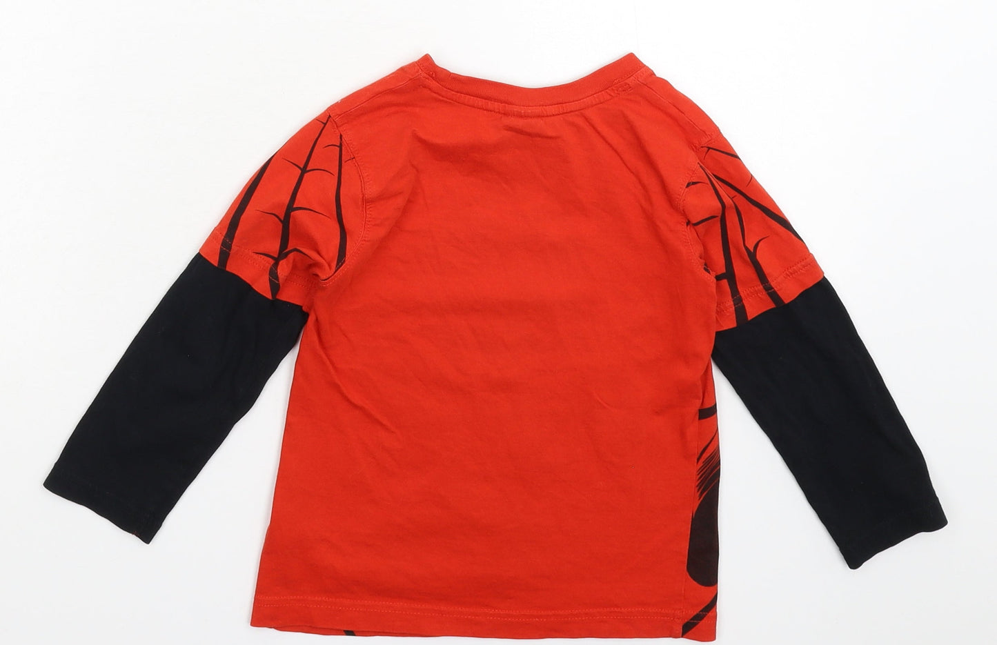 George Boys Red   Basic T-Shirt Size 3-4 Years