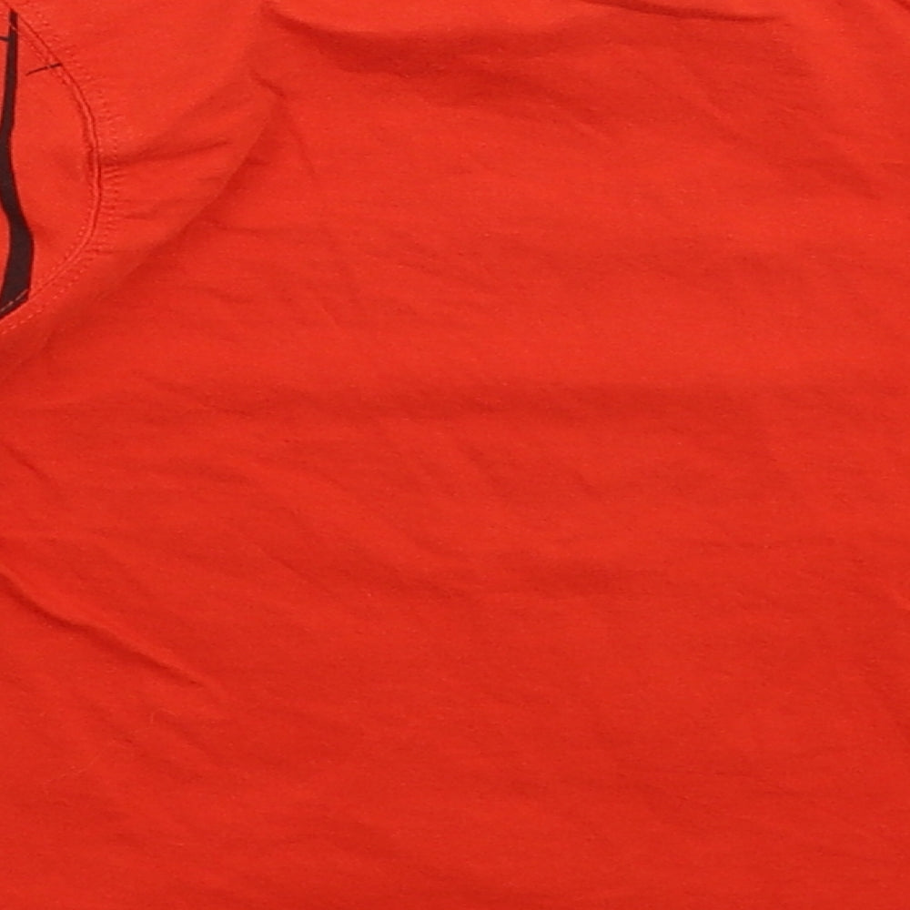George Boys Red   Basic T-Shirt Size 3-4 Years