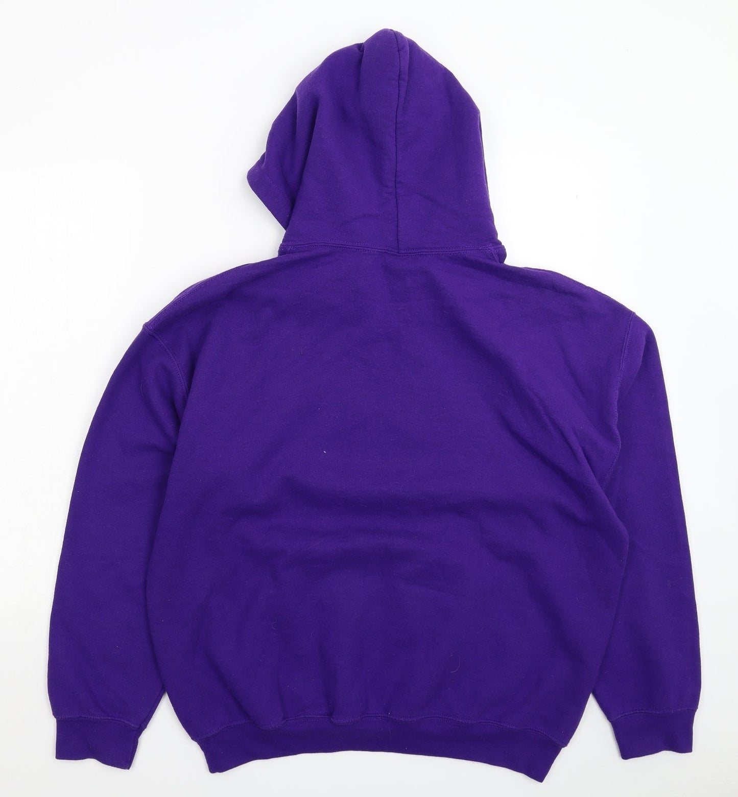 Gildan Mens Purple   Pullover Hoodie Size L