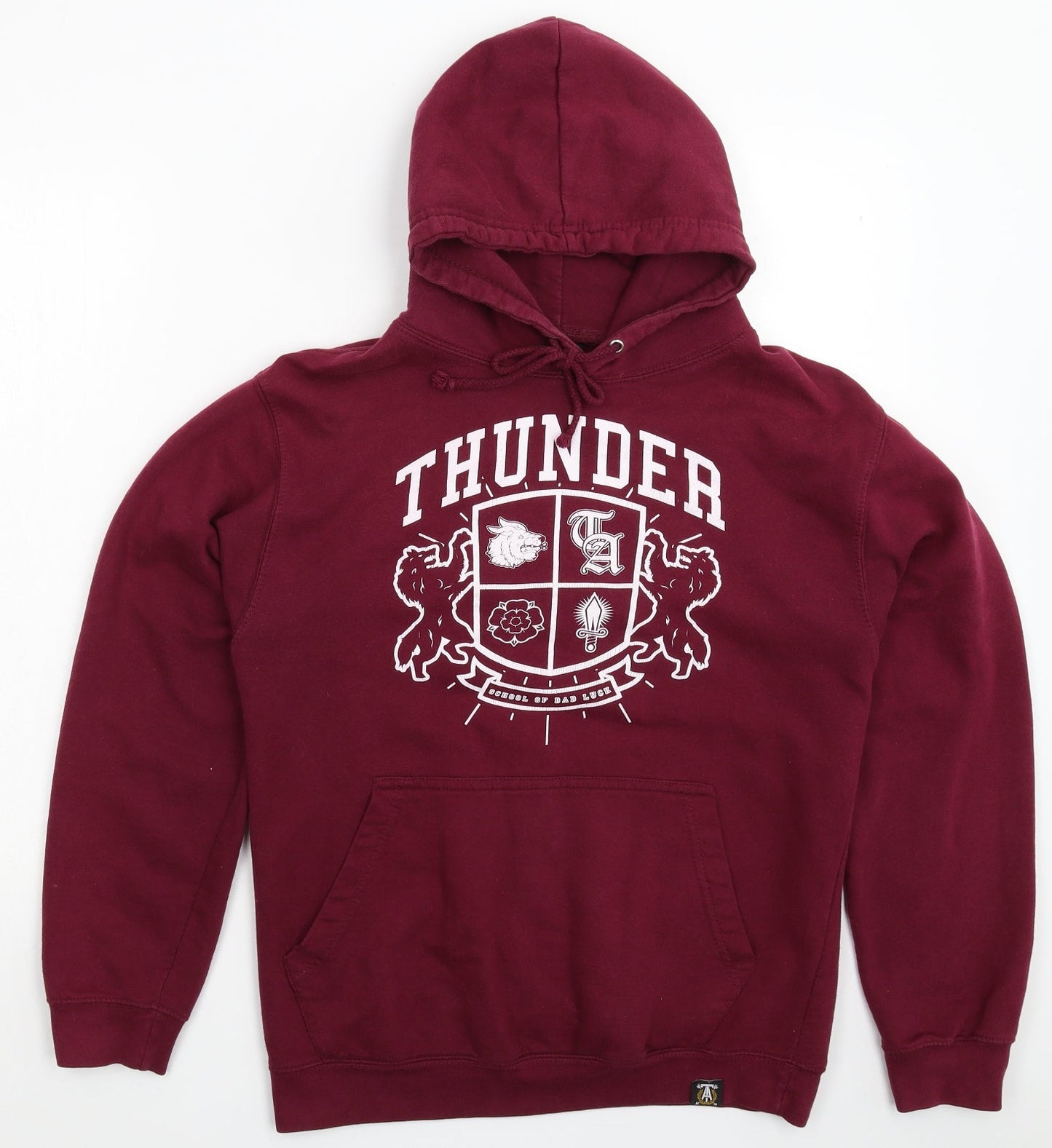 Thunder Apparel Mens Brown   Pullover Hoodie Size S