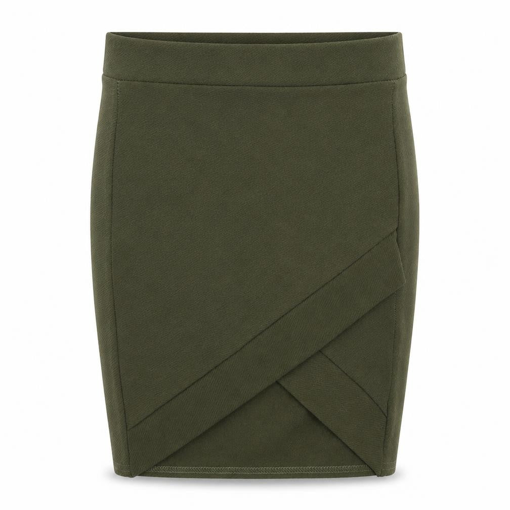 PRETTYLITTLETHING Womens Green   Straight & Pencil Skirt Size 6