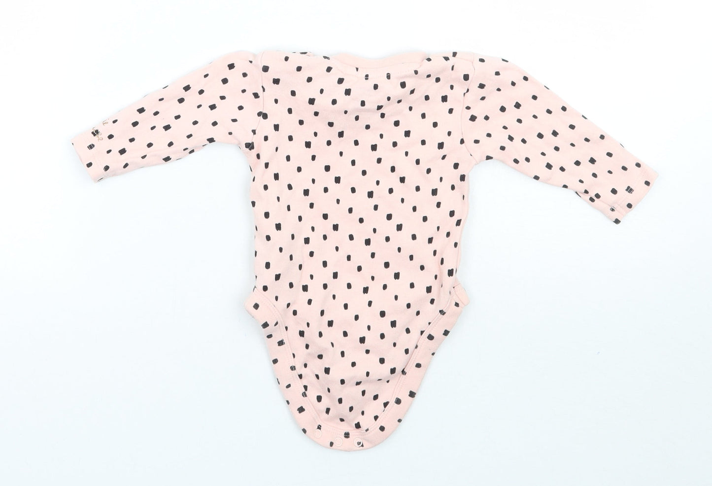 Primark Girls Pink Geometric  Babygrow One-Piece Size 0-3 Months