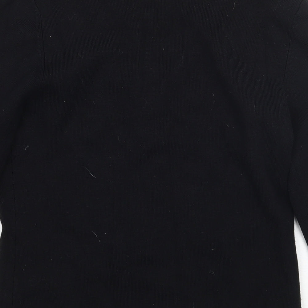 Kaleidoscope Womens Black   Pullover Jumper Size 12
