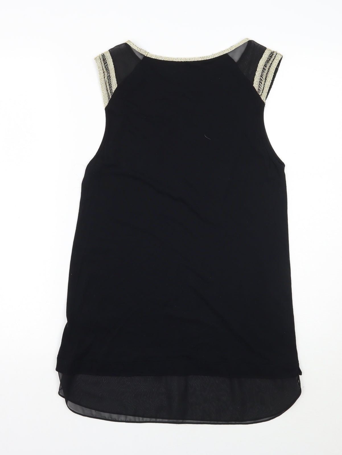 Oasis Womens Black   Basic Blouse Size 10