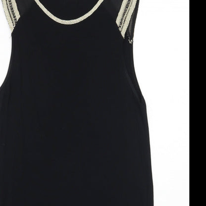 Oasis Womens Black   Basic Blouse Size 10