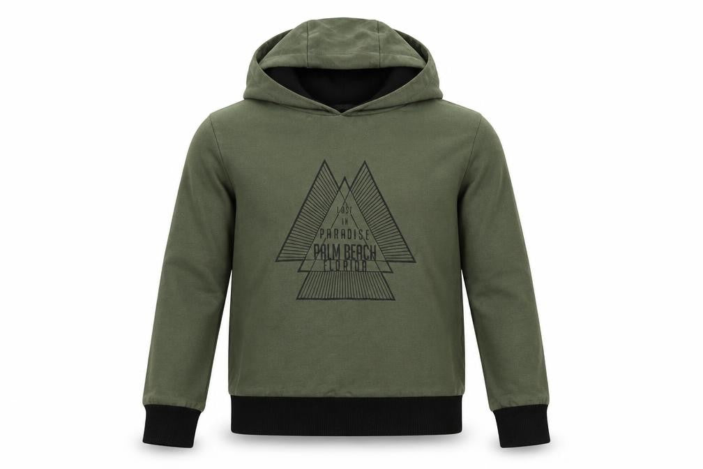 Very Boys Green   Pullover Hoodie Size 7 Years