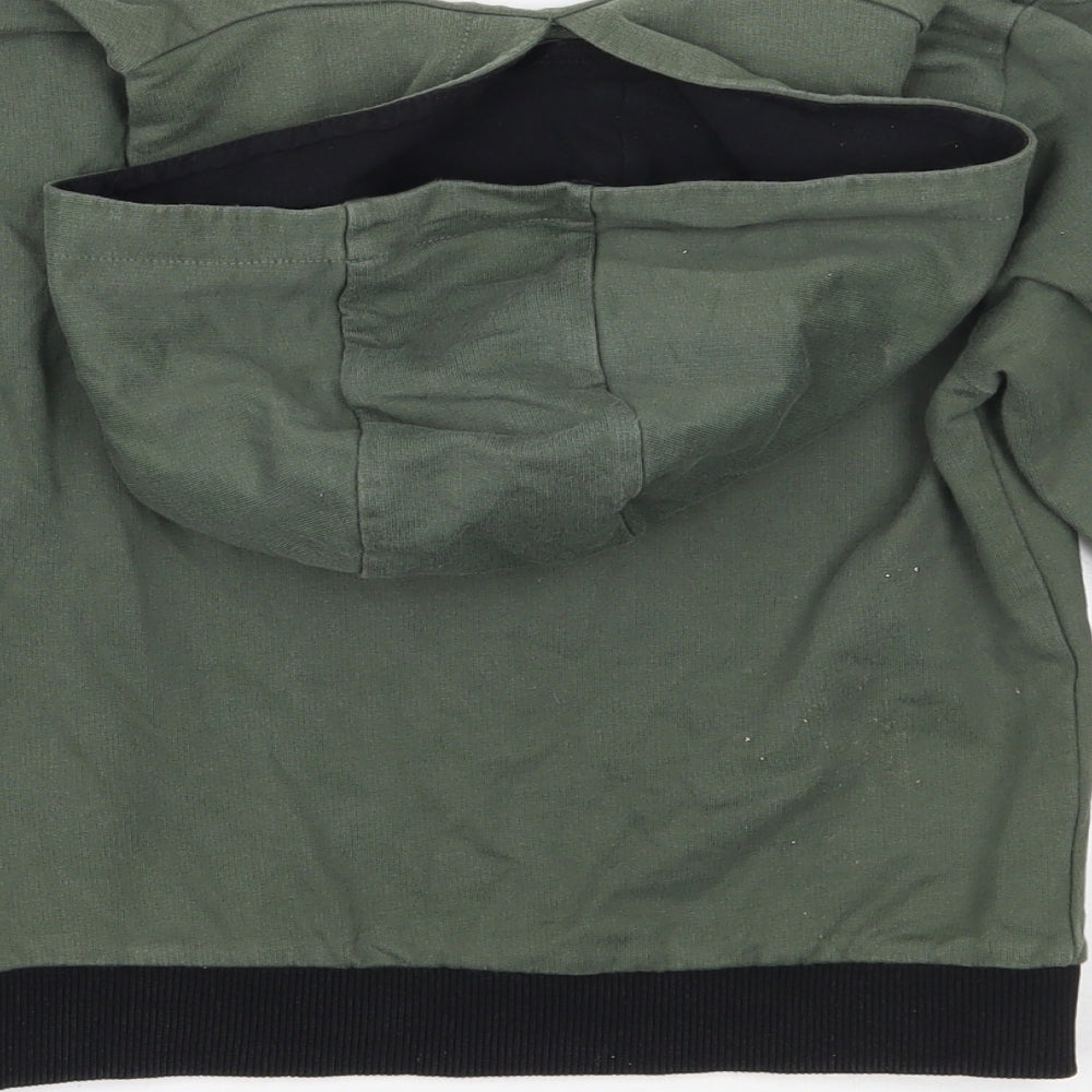 Very Boys Green   Pullover Hoodie Size 7 Years