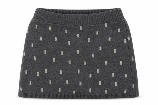 H&M Girls Grey   Mini Skirt Size 5-6 Years
