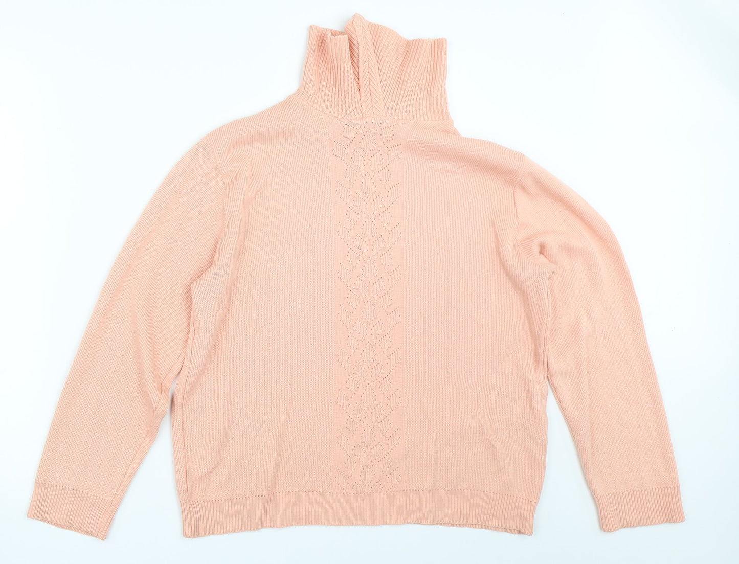 The Yews Womens Pink   Pullover Jumper Size M