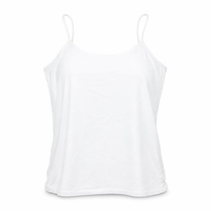 Peacocks Womens White   Basic Tank Size 22