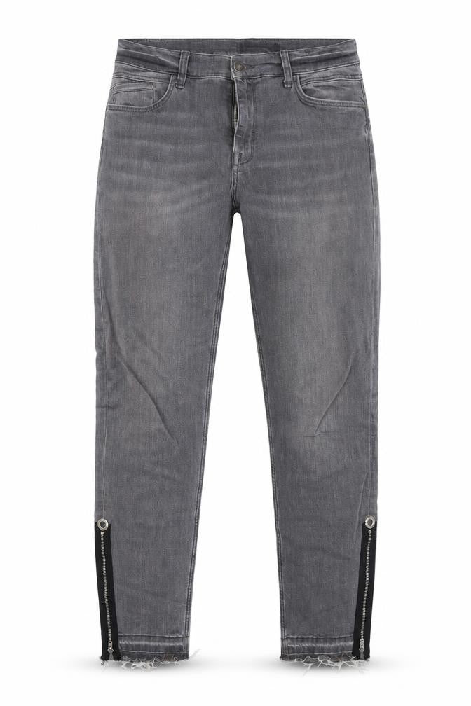 Zara Womens Grey  Denim Straight Jeans Size 32 L28 in