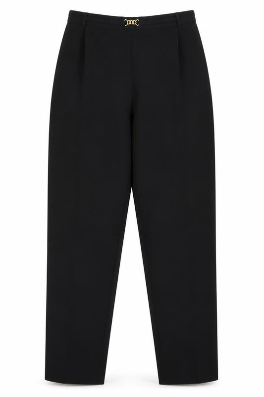 Marks and Spencer Womens Black   Trousers  Size 10 L26 in