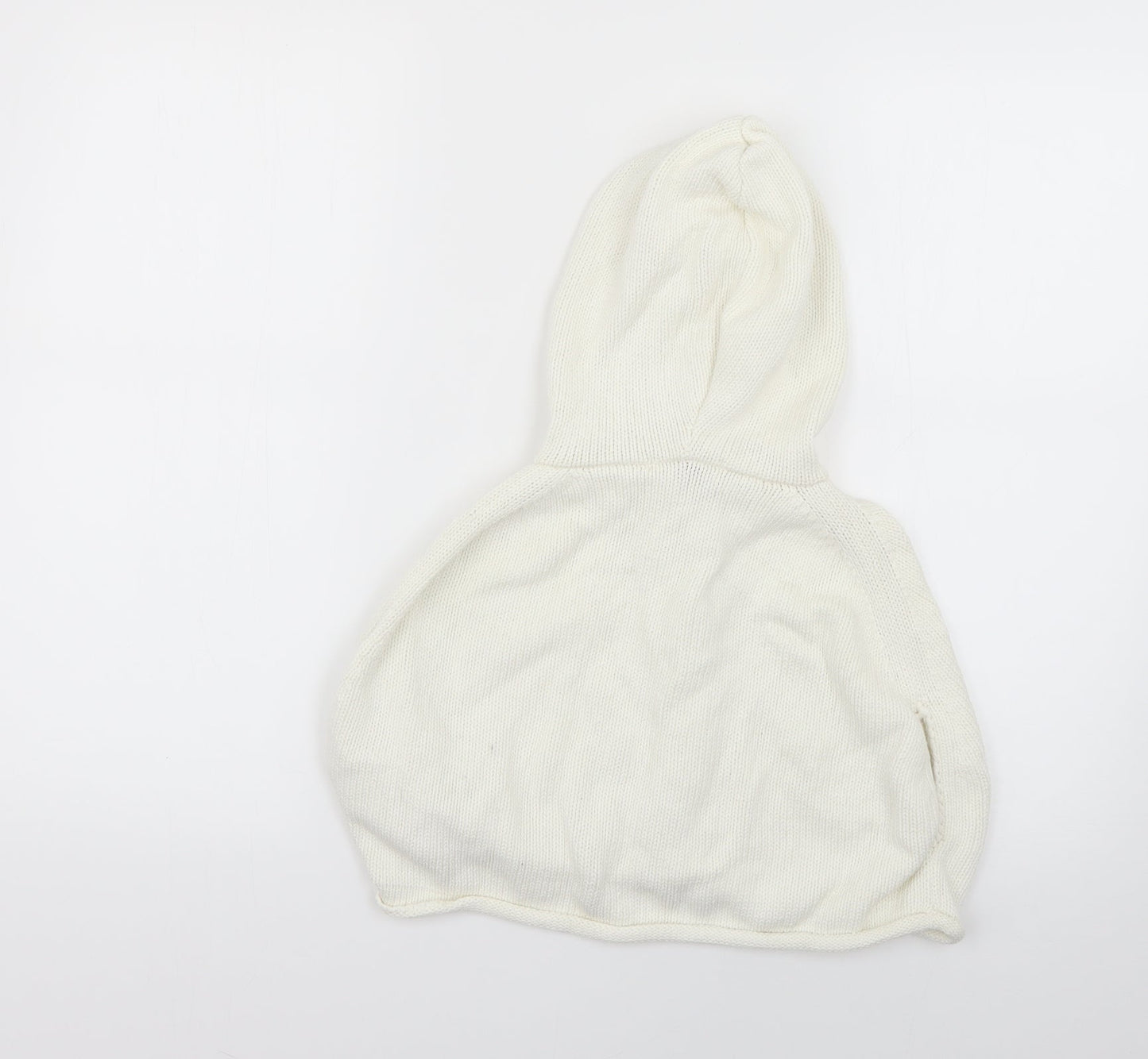 George Girls White   Pullover Hoodie Size 2-3 Years