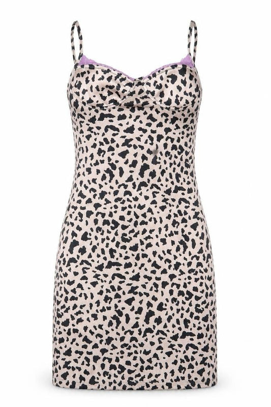 Motel Rocks Womens Beige Animal Print  Bodycon  Size XS