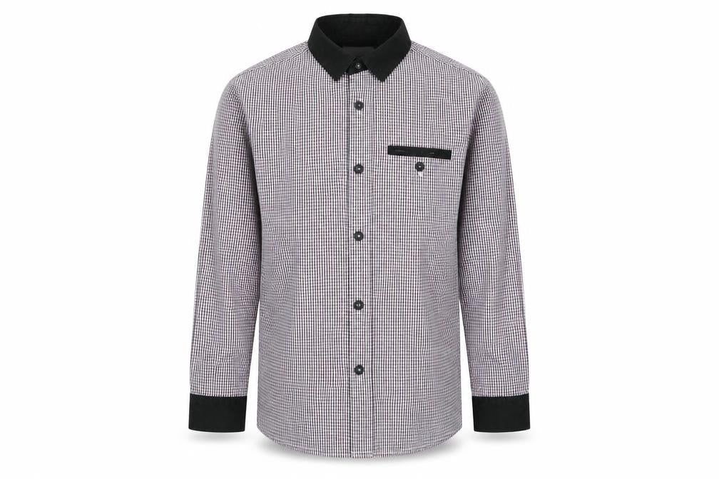 Autograph Boys Brown Check  Basic Button-Up Size 8 Years