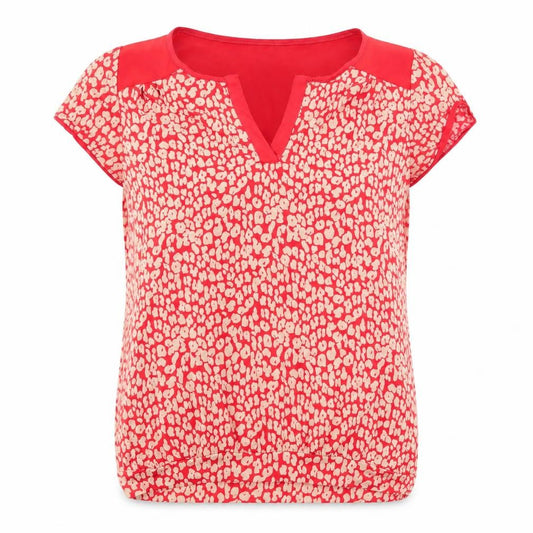 NEXT Womens Orange Animal Print  Tunic T-Shirt Size 6