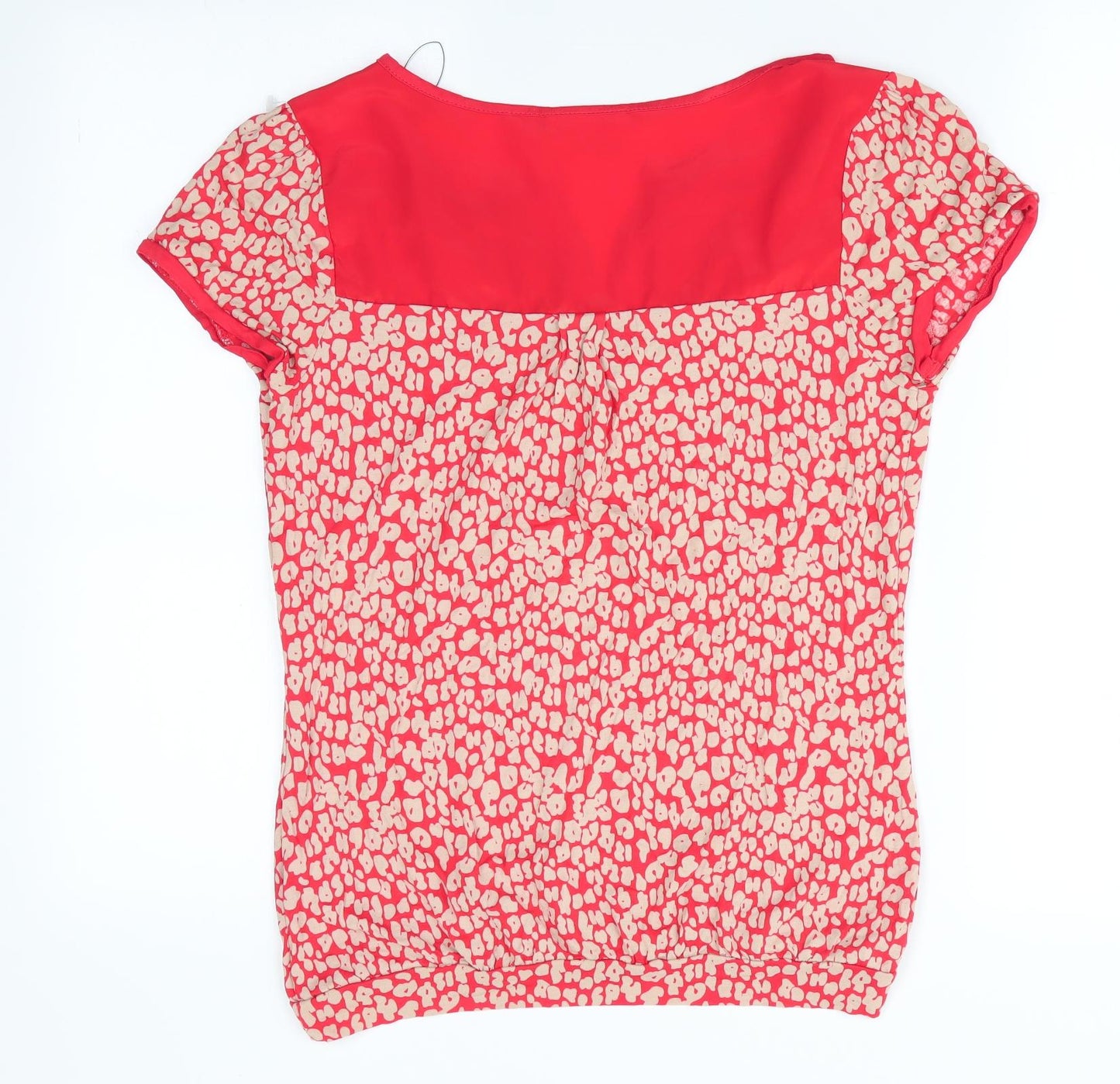 NEXT Womens Orange Animal Print  Tunic T-Shirt Size 6