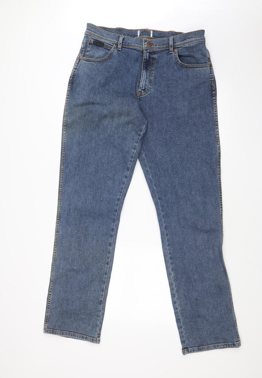 Preworn Womens Blue   Straight Jeans Size 32 in L33 in