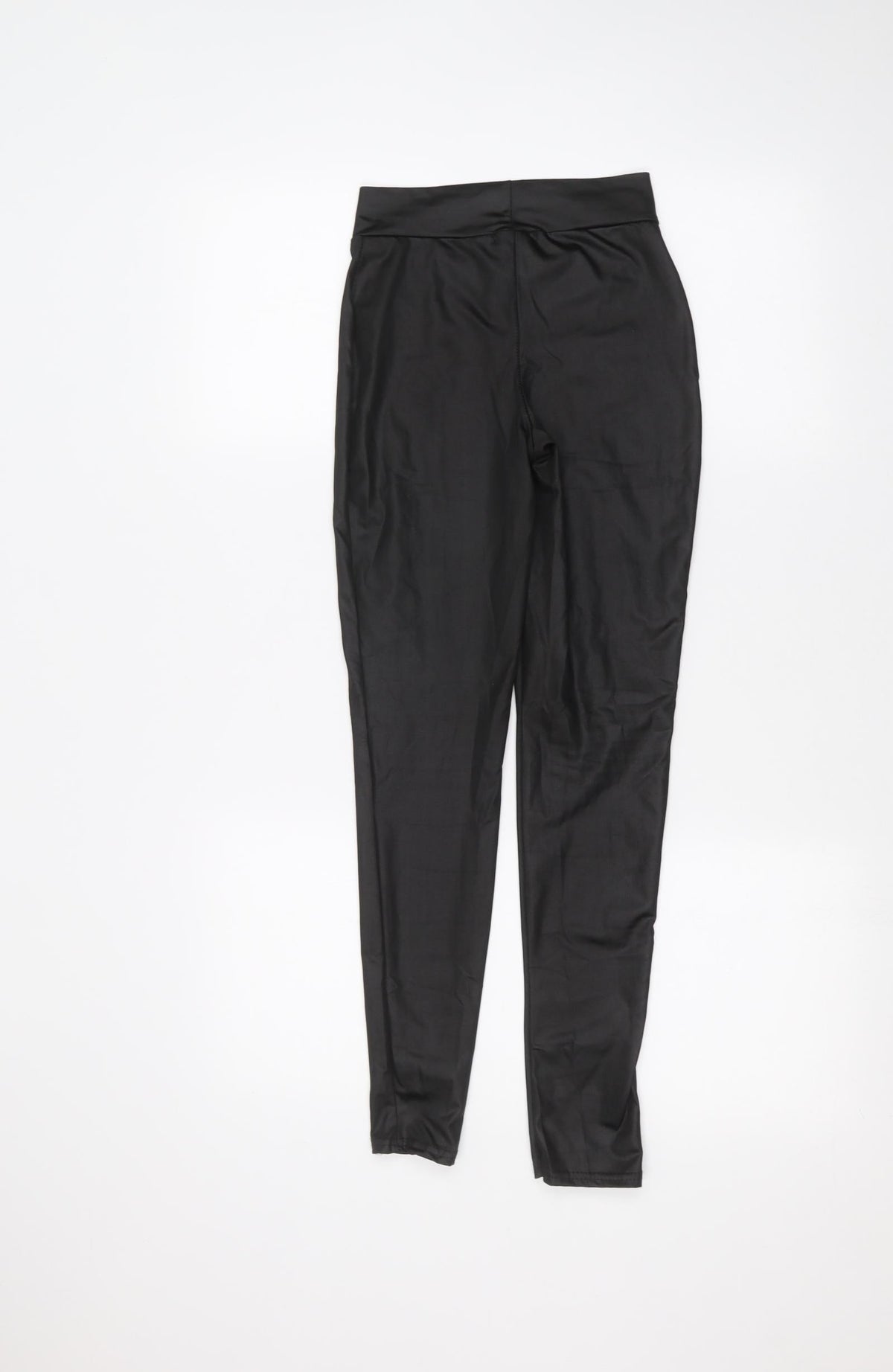 PRETTYLITTLETHING Womens Black   Jogger Leggings Size 8 L25 in