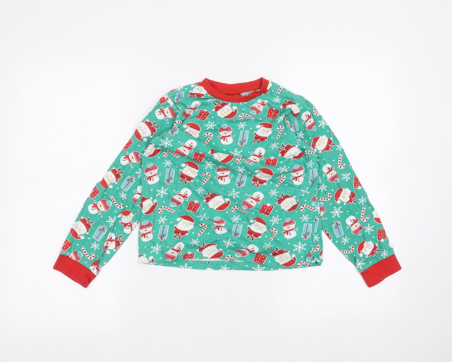 KIDS Boys Green   Basic T-Shirt Size 9-10 Years
