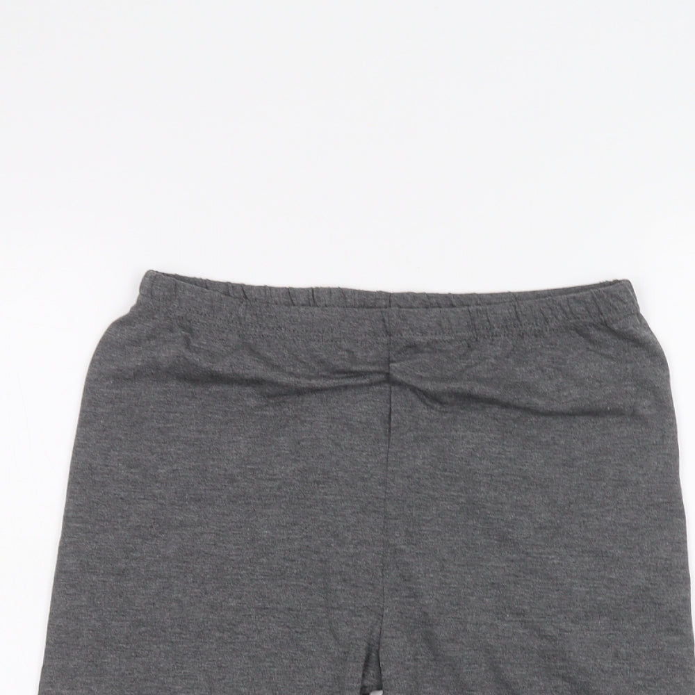 Bu Bu Womens Grey   Sweat Shorts Size 8