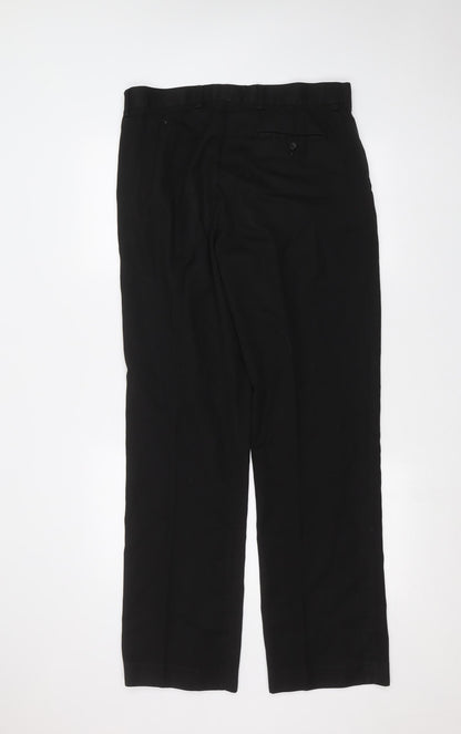 Tu Womens Black   Trousers  Size 33 in L34 in