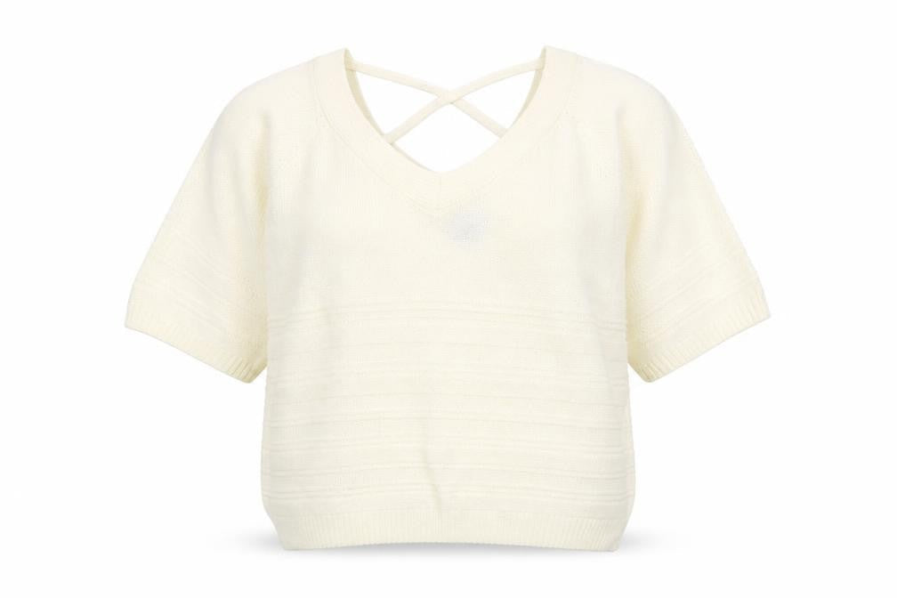 F&F Womens White   Pullover Jumper Size 14