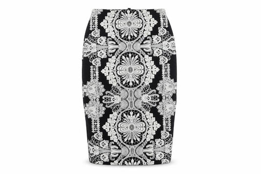 River Island Womens Black   A-Line Skirt Size 8