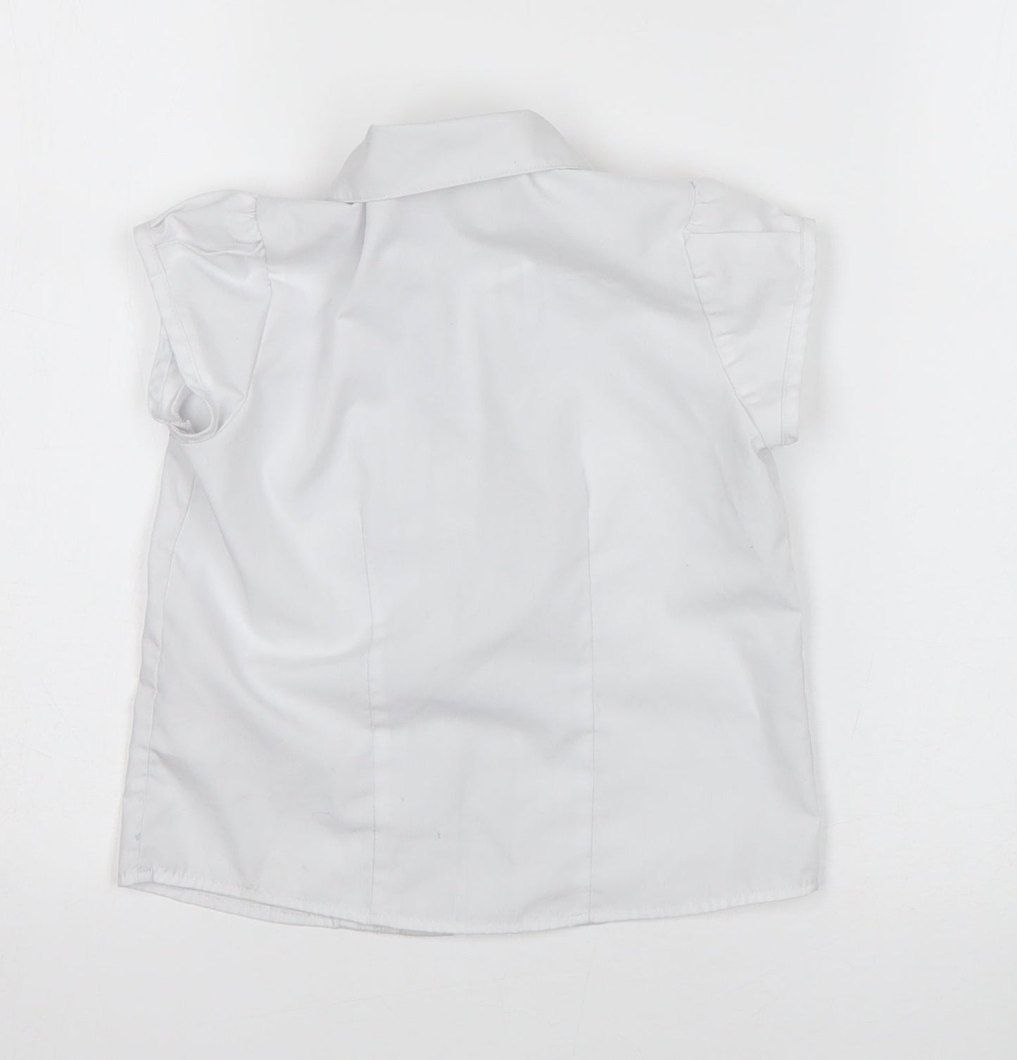 NEXT Girls White   Basic Button-Up Size 4 Years