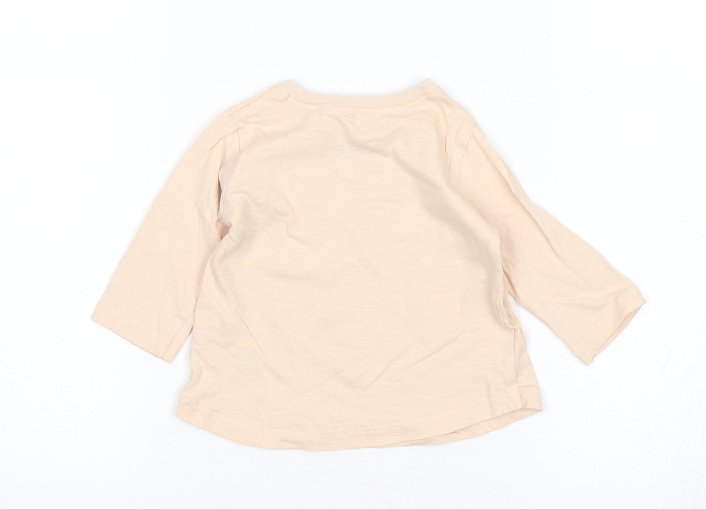 NEXT Girls Pink   Basic T-Shirt Size 3-6 Months