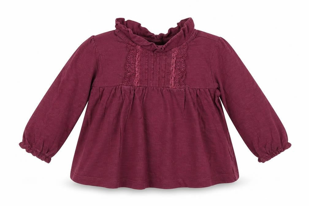 NEXT Girls Purple   Basic T-Shirt Size 6-9 Months