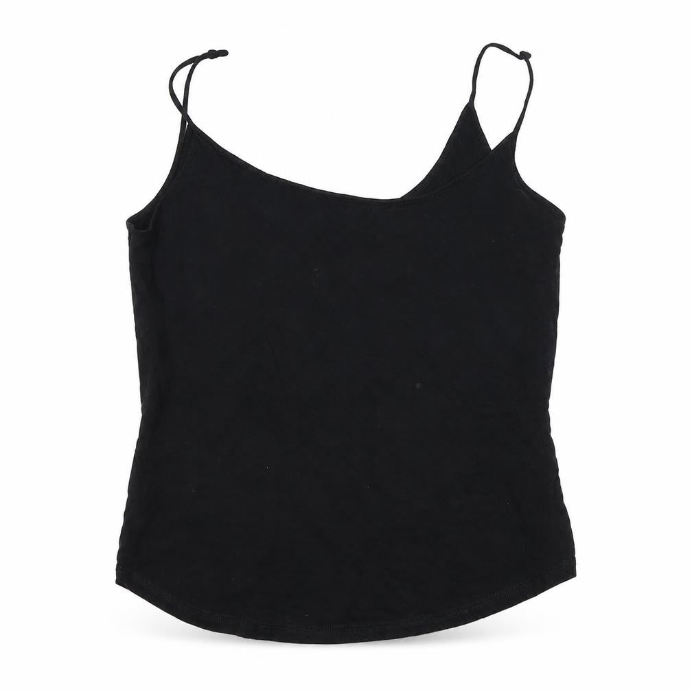 Topshop Womens Black   Basic Tank Size 12