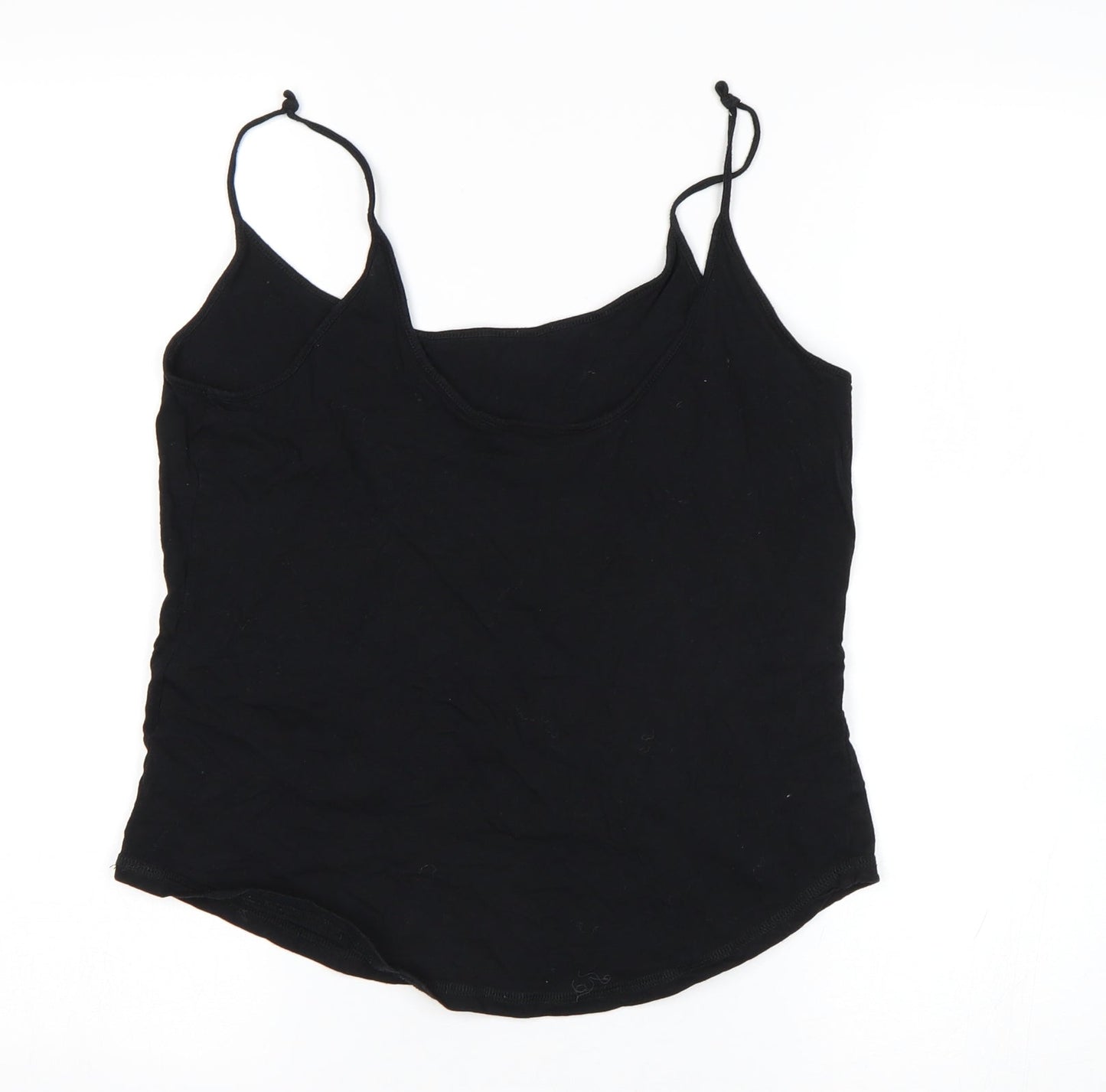 Topshop Womens Black   Basic Tank Size 12